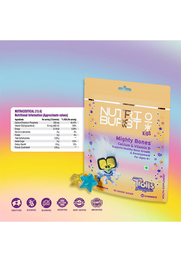 Kids Gummies Mighty Bones Trolls – thumbnail 4