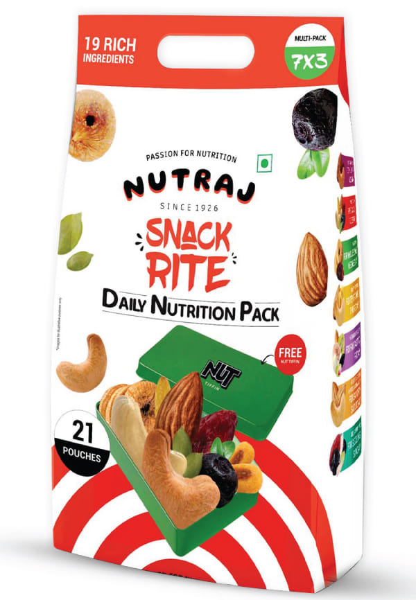 Snackrite Daily Nutrition Pack of 21 Pouches