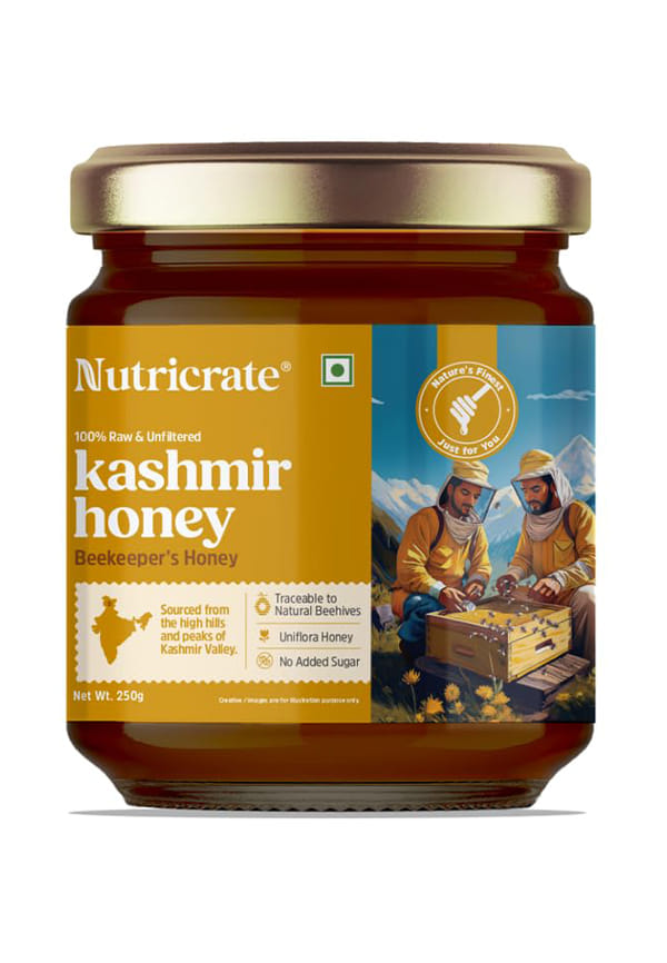 100% Pure & Organic Kashmir Valley Honey
