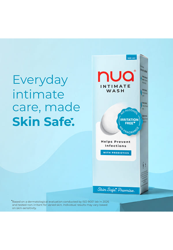 Nua Foaming Intimate Wash with Aloe Vera + Lactic Acid, 100ml – thumbnail 2