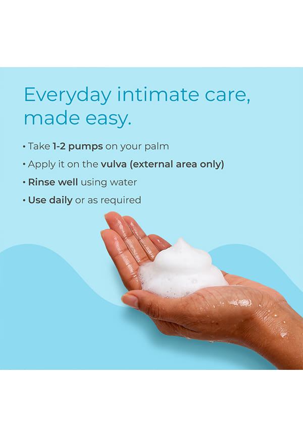 Nua Foaming Intimate Wash with Aloe Vera + Lactic Acid, 100ml – thumbnail 7