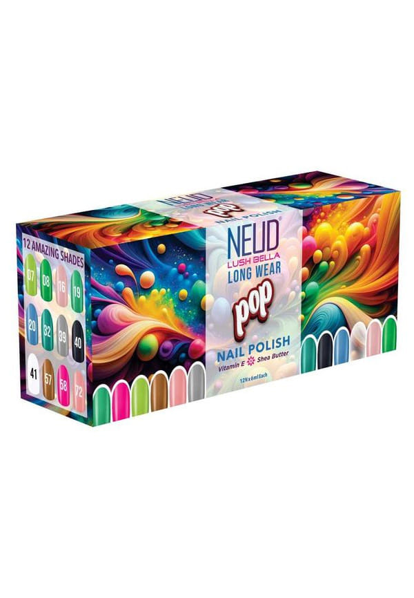 Lush Bella Pop Nail Polish with Vitamin E and Shea Butter