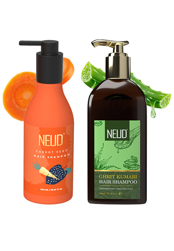 Combo Pack – Ghrit Kumari & Carrot Seed Shampoos