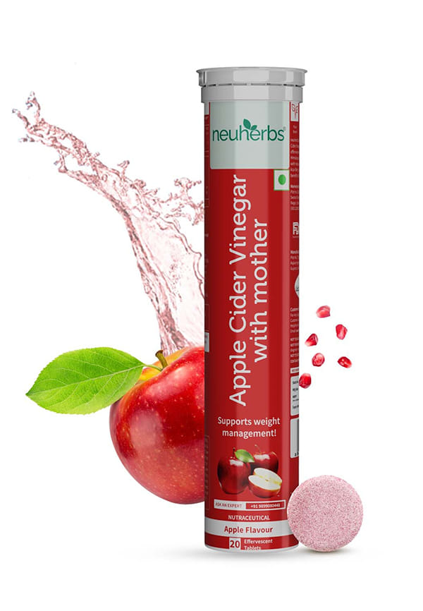 Apple Cider Vinegar Tablets(Apple Flavour) | For Weight Management