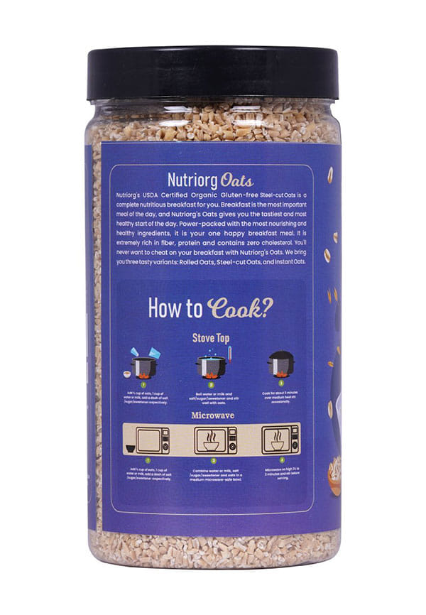 Certified Organic Steelcut Oats – thumbnail 3