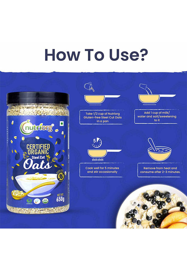 Certified Organic Steelcut Oats – thumbnail 4