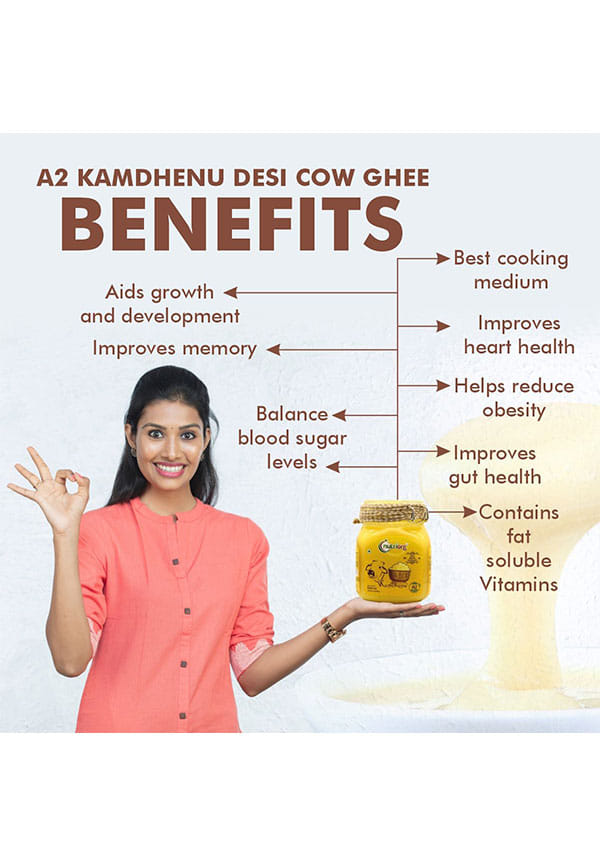 A2 Rich Desi Cow Ghee – thumbnail 5