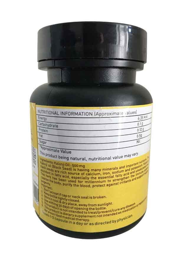 Blackseed Oil Soft Gel 60 Capsule – thumbnail 3