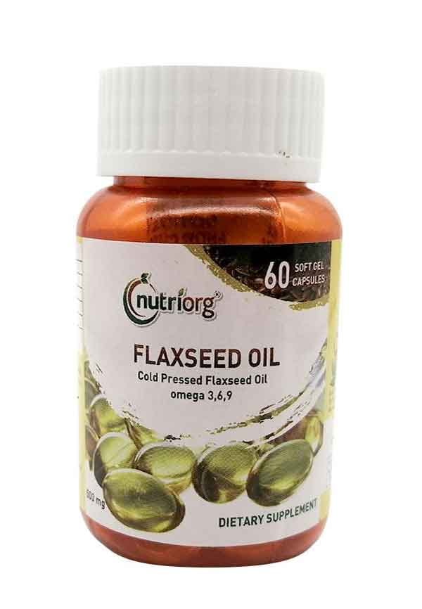 Flaxseed Oil Soft Gel 60 Capsule