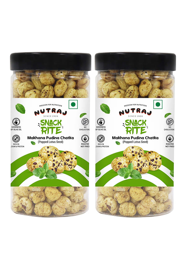 Snackrite Roasted Makhana Pudina Chatka 70 g