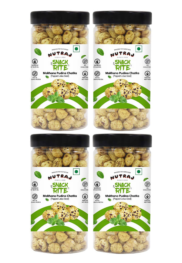 Snackrite Roasted Makhana Pudina Chatka 70 g
