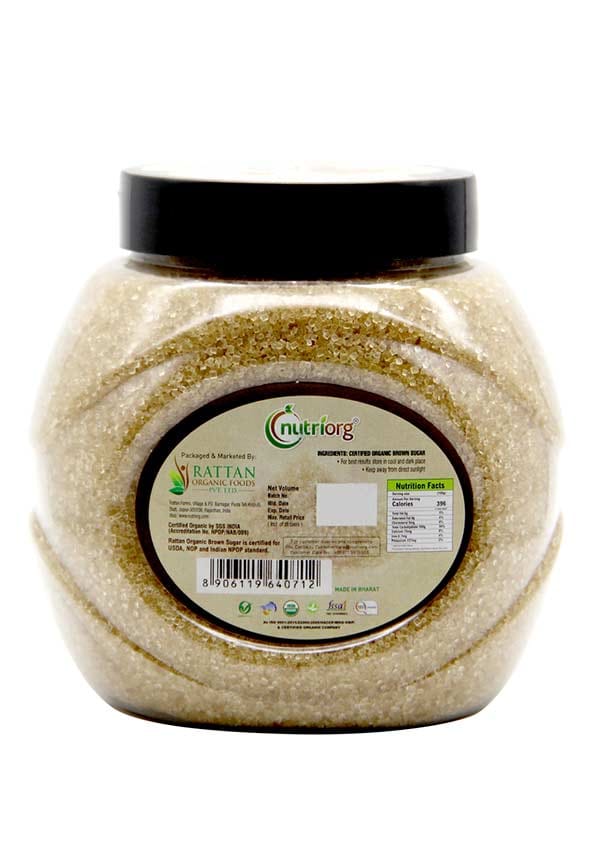100% Certified Organic Brown Sugar – thumbnail 2