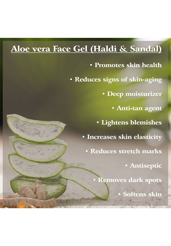 Aloevera Face Gel Neem & Tulsi – thumbnail 6