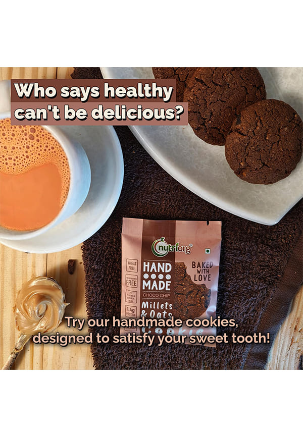 Oats & Millet Cookies Choco Chips Flavor – thumbnail 2