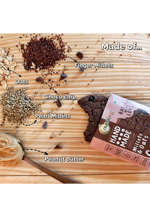 Oats & Millet Cookies Choco Chips Flavor – thumbnail 4