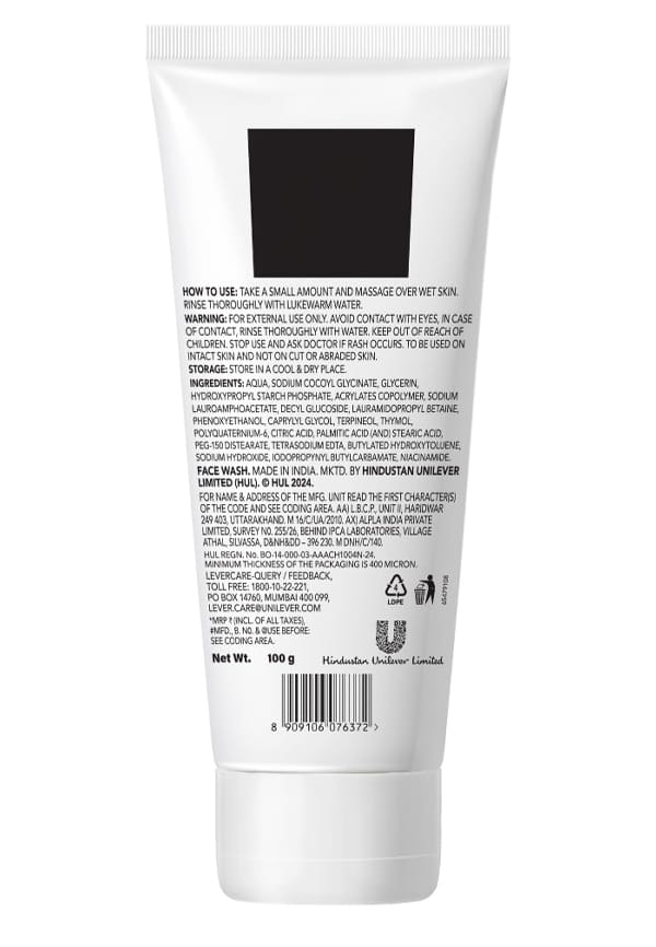 Acne Clearing Face Wash, Face Wash for Acne, Whiteheads, Blackheads – thumbnail 2
