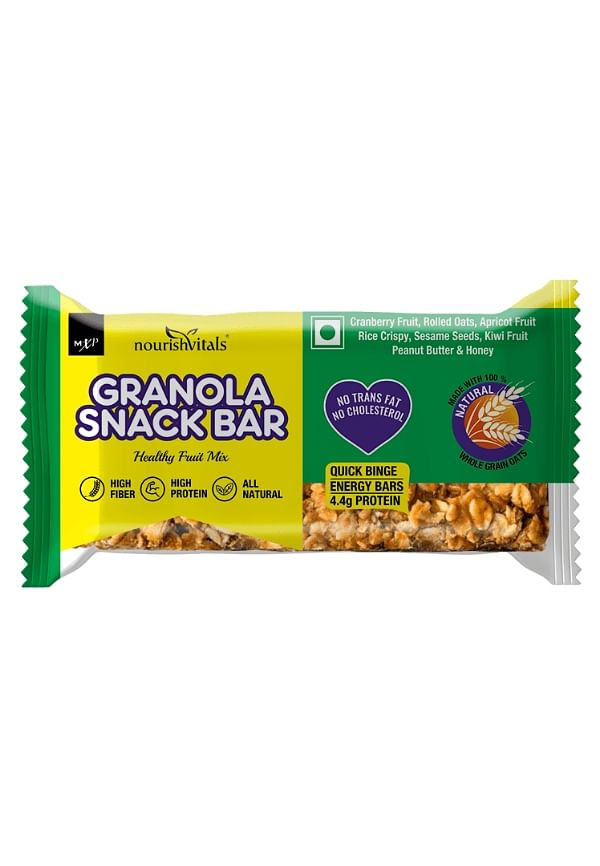 Granola Healthy Fruit Mix Snack Bar, 250 g