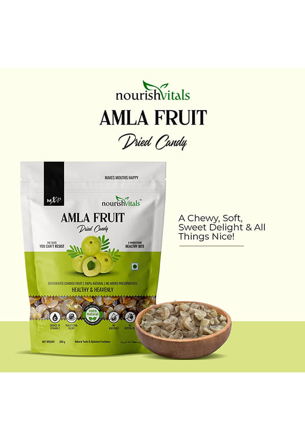 Healthy Munching Combo | Amla Fruit Dried Candy + Chatpata Amla Mingle Candy – thumbnail 4