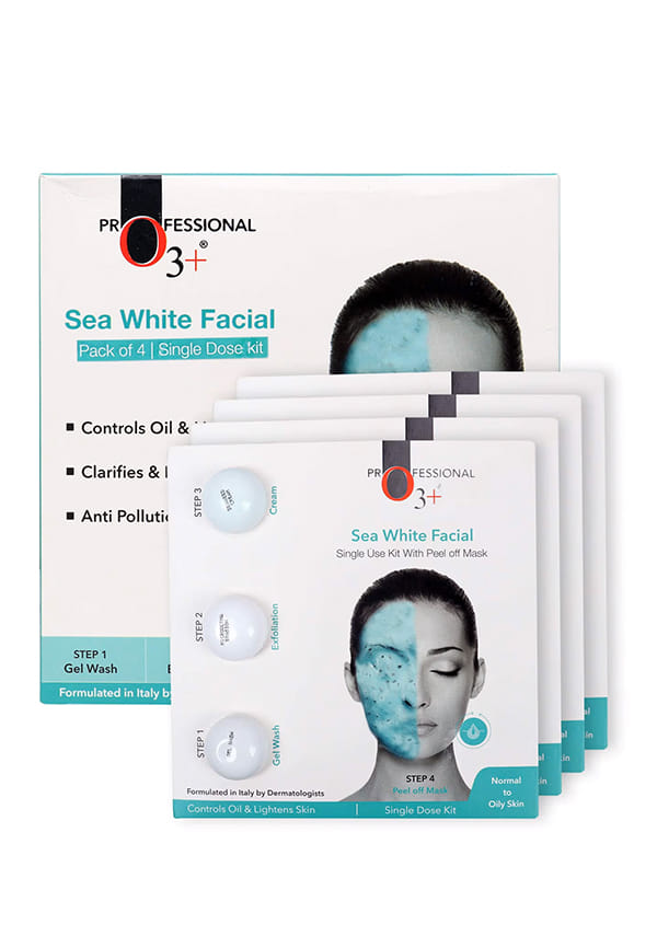 Sea White Facial Kit Pack of 4 Sea White Facial Kit Pack of 4
