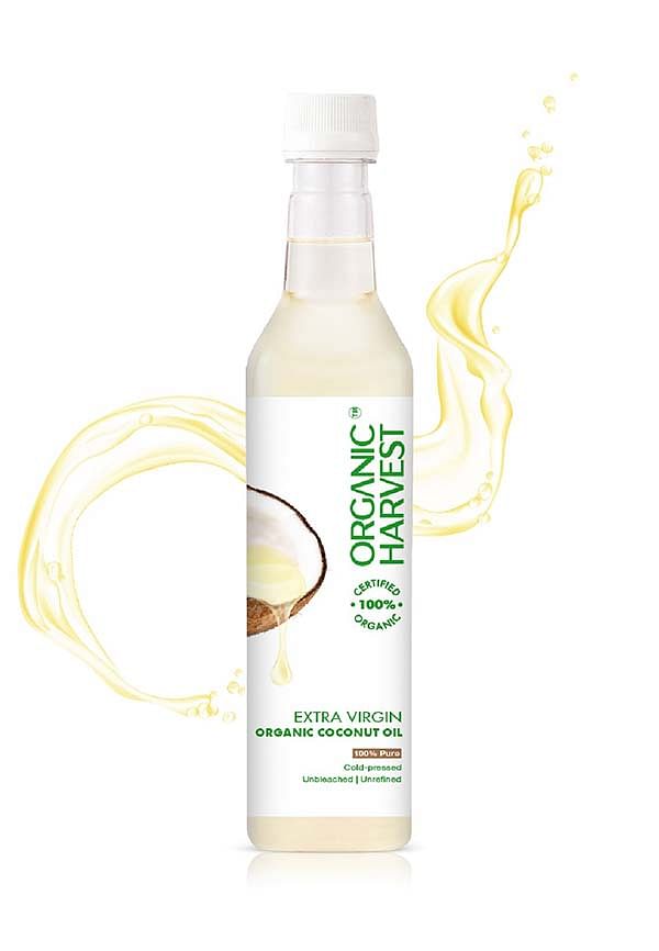 Extra Virgin Coconut Oil Cold Pressed, Solution for Body Massage, Skin Care, Hair Growth, and Oil Pulling
