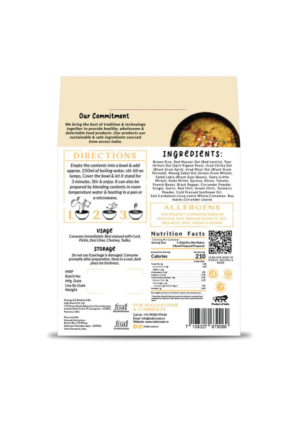 Multigrain Brown Rice Khichdi – thumbnail 4
