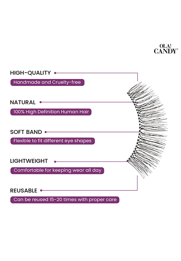 205 Chic Human Hair False Lash – thumbnail 2