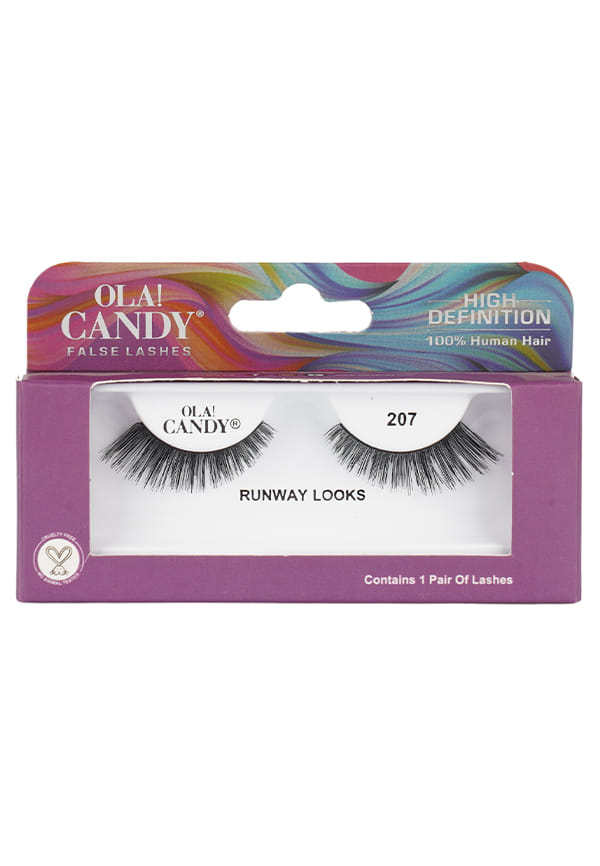 207 Runway Looks Human Hair False Lash
