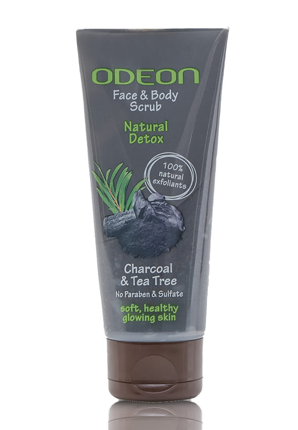 Charcoal & Tea Tree Face And Body Scrub