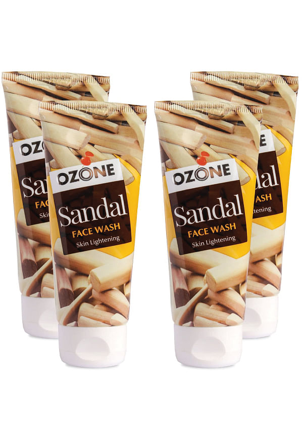 Ozone Sandal Face Wash 100 ML - Pack of 3