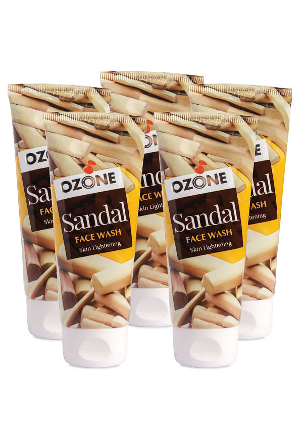 Ozone Sandal Face Wash (100ml Each): Buy combo pack of 3.0 Tubes at best  price in India | 1mg