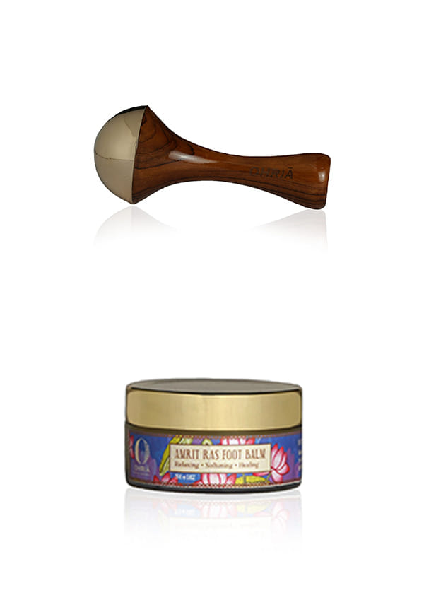 Kansa Foot Massage Ritual Set