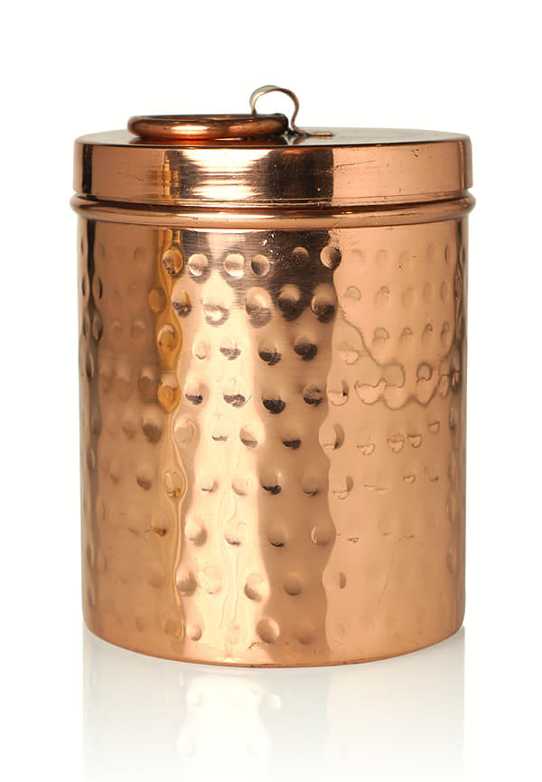 Sandalwood And Kesar Luxury Copper Candle - M – thumbnail 2