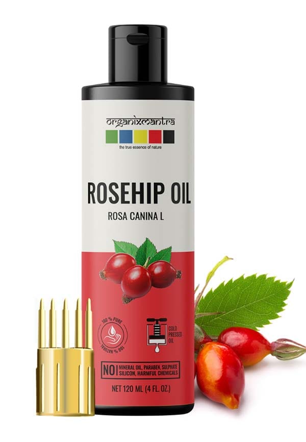 Rosehip Seed Oil, 100% Pure, Natural & Cold Pressed Organic Oil, 30ML