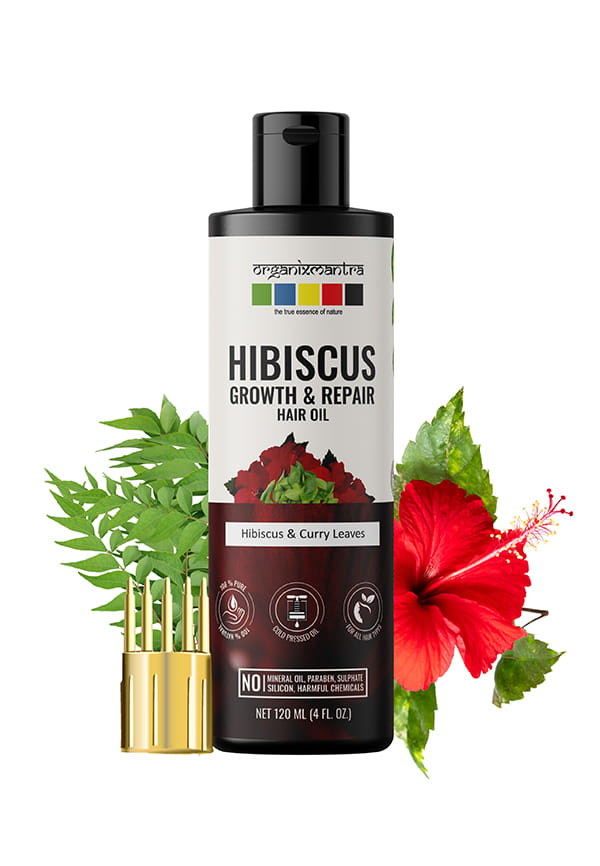 Hibiscus & Curry Leaves Hair Oil | Advanced Follicle Activation Hibiscus & Curry Leaves Hair Oil | Advanced Follicle Activation