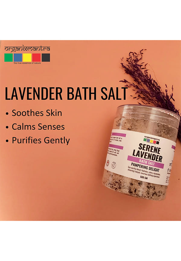 Relaxing Lavender Bath Salt | Enriched with Dead Sea Minerals, Olive Oil & Vitamin E – thumbnail 2