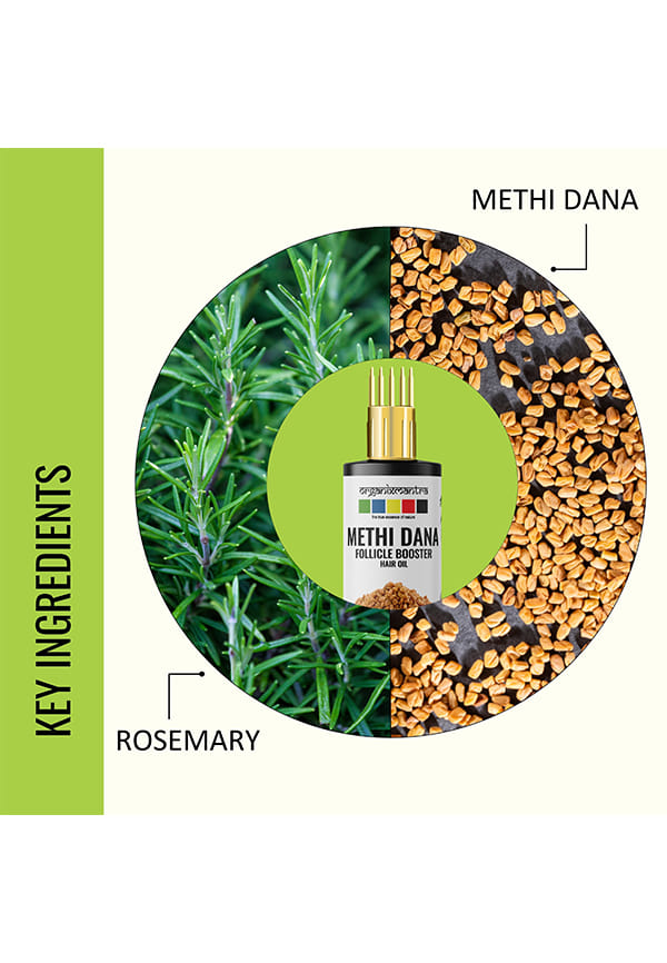Rosemary & Methi Dana Hair Nourishment Oil | Advanced Scalp Nourishment Oil – thumbnail 3