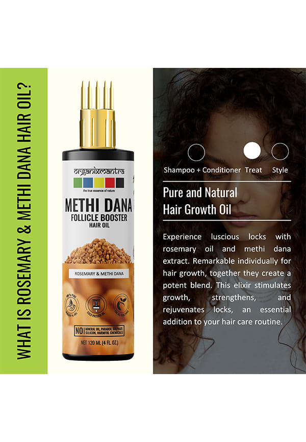 Rosemary & Methi Dana Hair Nourishment Oil | Advanced Scalp Nourishment Oil – thumbnail 5