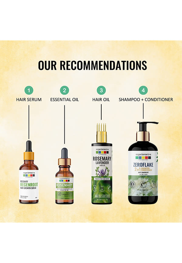 Rosemary Regenroot Hair Serum with Rosemary, Jojoba, Moroccan Argan & Peppermint Oils – thumbnail 4
