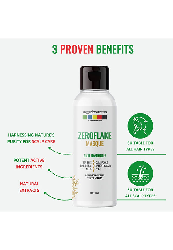 ZeroFlake Hair Masque Nature + Science Anti-Dandruff Hair Mask – thumbnail 2