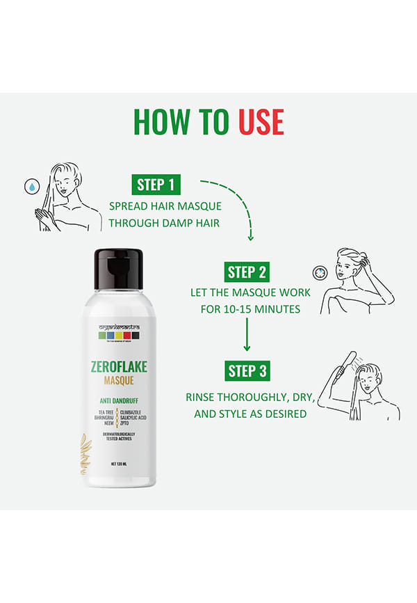 ZeroFlake Hair Masque Nature + Science Anti-Dandruff Hair Mask – thumbnail 3