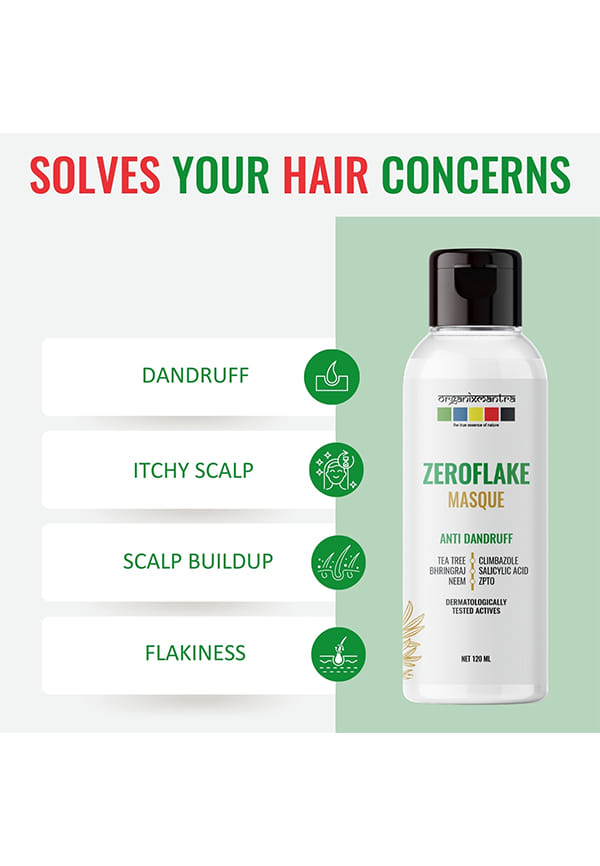 ZeroFlake Hair Masque Nature + Science Anti-Dandruff Hair Mask – thumbnail 4