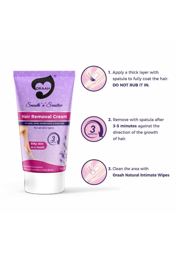 Smooth n Sensitive Hair Removal Cream – thumbnail 2