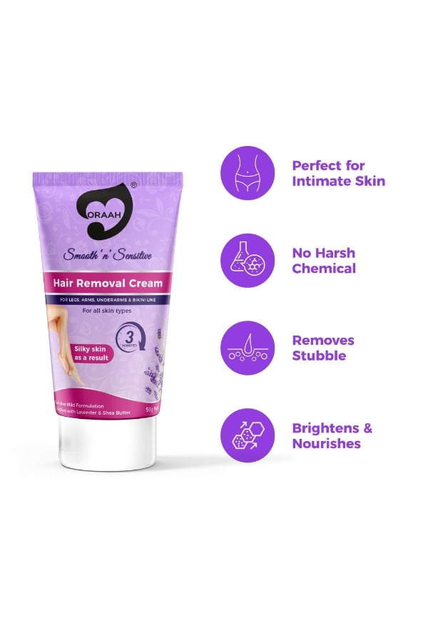 Smooth n Sensitive Hair Removal Cream – thumbnail 3