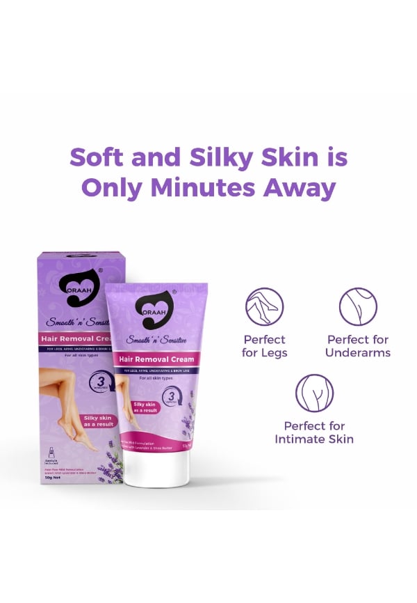 Smooth n Sensitive Hair Removal Cream – thumbnail 4