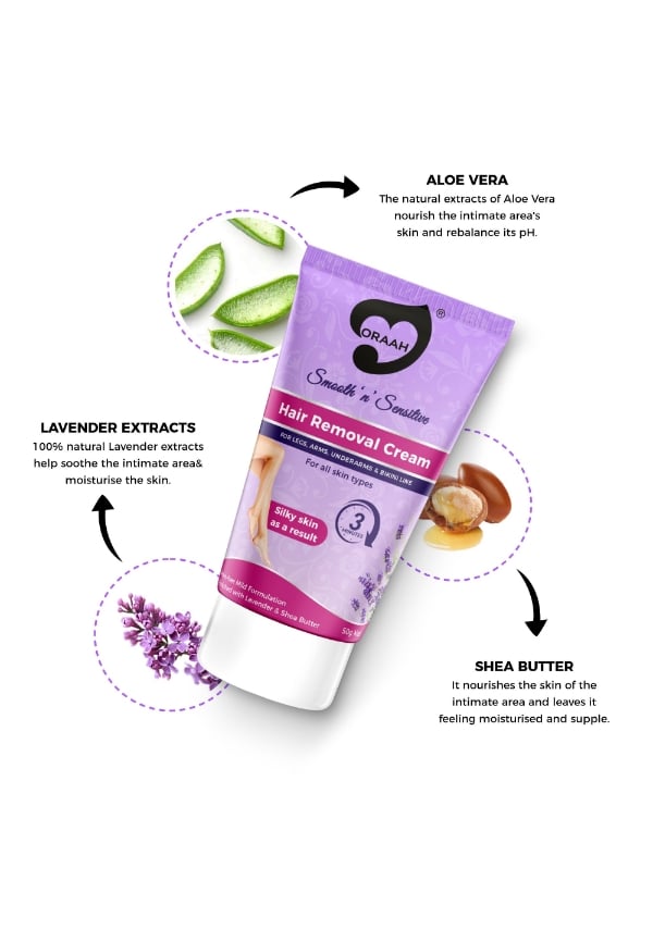 Smooth n Sensitive Hair Removal Cream – thumbnail 5