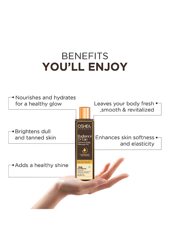 Radiance D-Tan Fairness Body Massage Oil – thumbnail 2