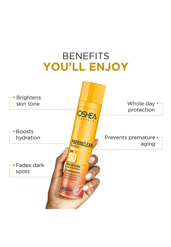 Papayaclean Radiance Sunscreen Gel SPF 50 PA+++ – thumbnail 2