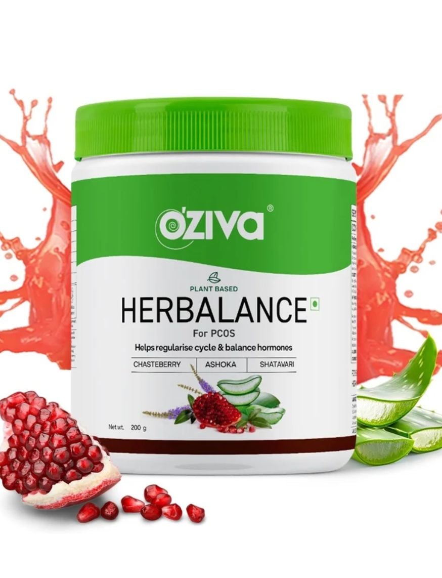 Plant based HerBalance for PCOS for Better Menstrual Cycle and Hormonal Balance Plant based HerBalance for PCOS for Better Menstrual Cycle and Hormonal Balance