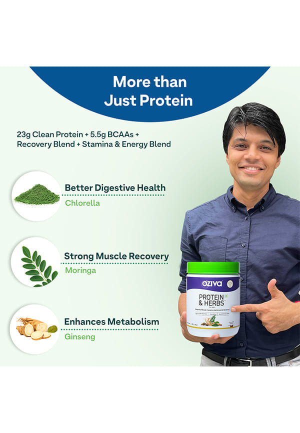 Protein & Herbs, Men for Better Stamina & Lean Muscles - Chocolate – thumbnail 3