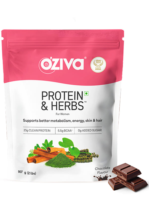 Protein & Herbs, Women for Better Metabolism, Skin & Hair - Chocolate